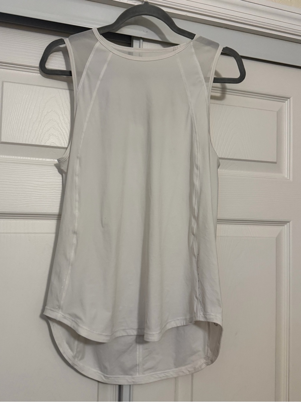 lululemon athletica White Sleeveless Performance Tank